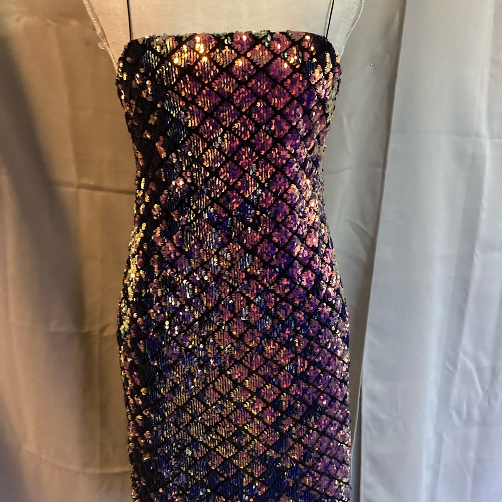 All sequins multi colored